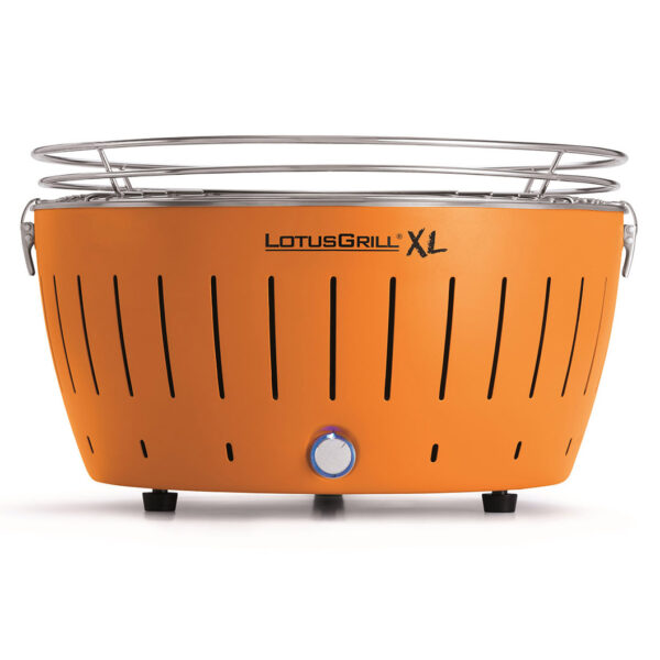 LotusGrill XL Orange vč. tašky + 1 sada baterií + 1kg uhlí + 1 gel